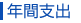 �N�Ԏx�o